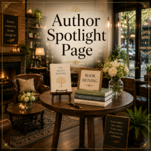 Author Spotlight Page