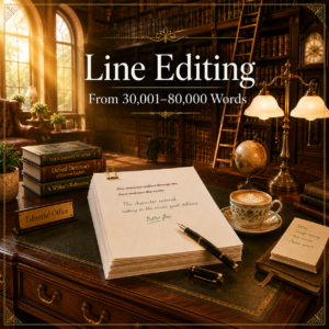 Line Editing - From 30,001-80,000 Words