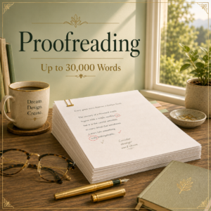 Proofreading - Up to 30,000 Words